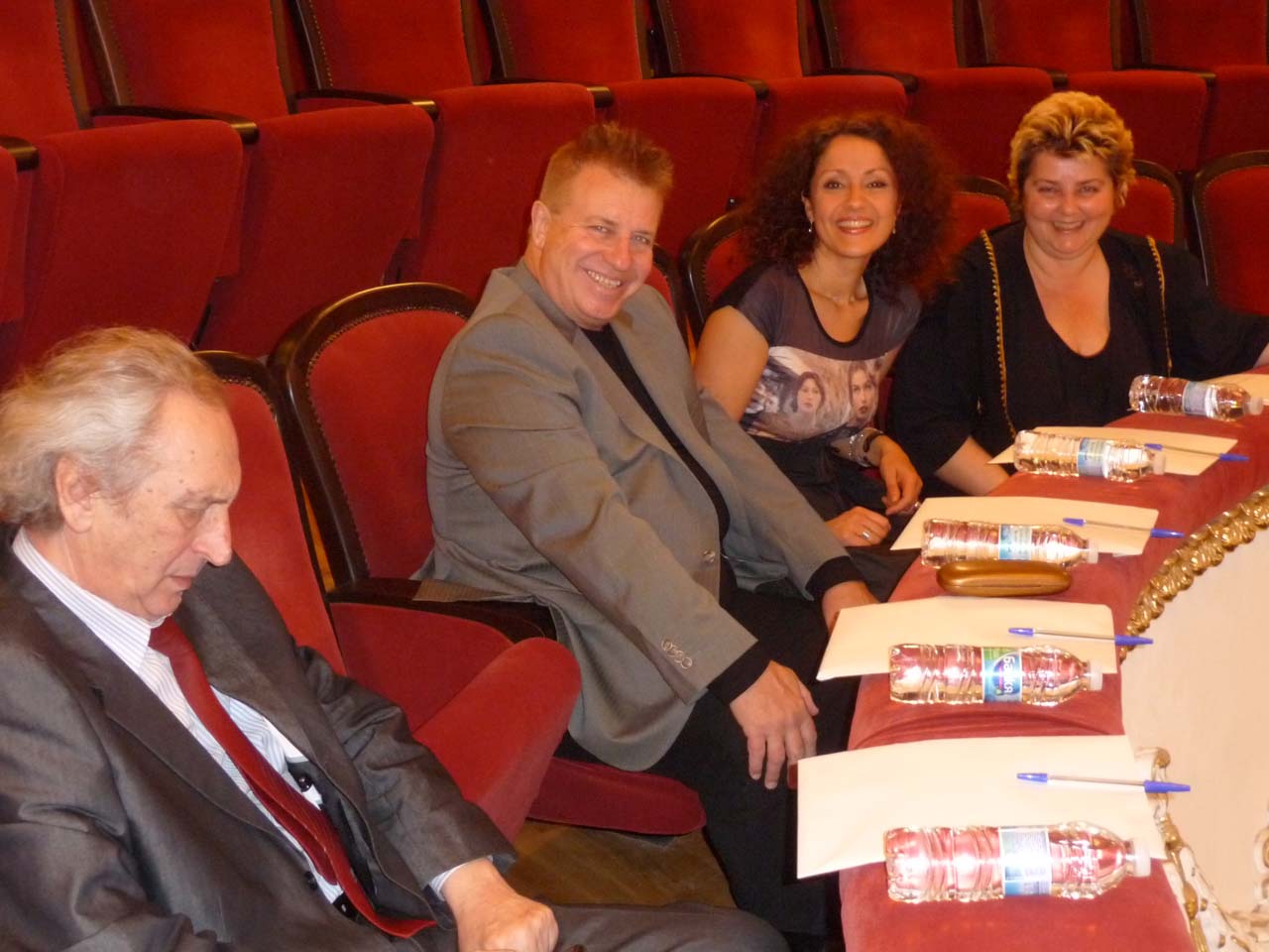Alexandrina Simeon in der Jury des Festivals DISCOVERY in Varna, 2014 (Foto: Privat)